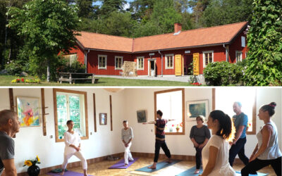 Yoga-mindfulness intensiv. Östanlid Hälsogård (Ekerö), söndag 29/10 09:30-16:00.