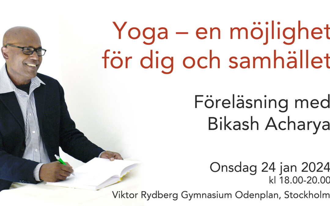 Yoga – en möjlighet för dig och samhället